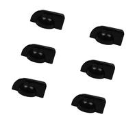 6Pcs Chicken Head Pointers Knob Effect Pedal Knobs Replacement Guitar Amplifier Knobs Easy To Use Guitar Accessories