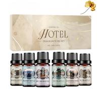 6PCS Christmas Essential Oils Set,Winter Holiday Fragrance Oil Gift Set for Diffuser,Scented Oils for Soaps Candle Making,Holiday Essentials for Home,Christmas Tree Scented Gift Set(Hotel Set)