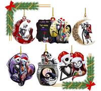 6PCS Christmas Ornament Decorations, Stocking Cap Mystery Christmas Ornament Decorative Xmas Decor Ornaments for Christmas Trees (6PCS)