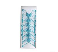 6PCS Christmas tree decoration ornaments and holiday accessories set for festive home and table arrangements enhancing seasonal mood (Blue)
