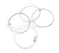 6pcs Classical Guitar Nylon Strings, Medium Tension White Tie End Set | Soft Feel, Easy Installation, Rich Tone Quality, Replacement Set for Acoustic-style Playing