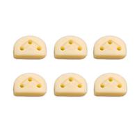 6Pcs Classical Guitar Rollers String Trees Nylon Guitar String Retainer Guitar String Lock Nut Block Clamps Easy To Use