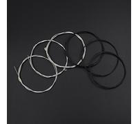 6pcs Classical Guitar Strings Set Normal Tension Clear Nylon Treble Silver-plated Copper Wound Bass High- for Great Performance