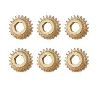 6pcs Classical Guitar Tuning Gears Iron Gear Machine Heads Gears for String Adjustment and Shaft Decorative Replacement Guitar Gear Accessories