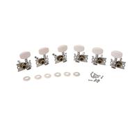 6pcs Classical Guitar Tuning Pegs Single Tuners Keys String Machine Heads Parts Plated Pickup Cover