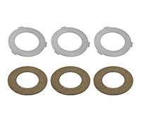 6PCS Clutch Disc Kit compatible with Hobart Mixer M802 80qt and V1401 140qt Includes 3PCS Inner Clutch Disc 00-873117 and 3PCS Outer Clutch Disc 00-064432