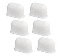 6pcs Coffee Filters Replacements for Cuisinart, Resin White Espresso Cafetiere Machine Cafe Filters Replacement Compatible with Cuisinart Coffee Makers