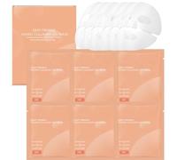 6PCS Collagen Overnight Deep Hydrating Face Mask - Firming&Moisturizing Collagen Face Mask,Sheet Mask For Anti-Aging,Gentle Formula,Glass Glow Skin,Overnight Moisturising,Korean Fa ce Ma sk