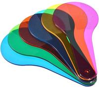 6Pcs Color Paddles, Plate Montessori Educational Science Educational Painting Color Drawing Cognition Science,Color Wheels for The Artist, Optics Color Filter