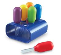 6Pcs Colorful Eyedropper Large Liquid Pipettes Children Science Educational Supply Sensory Toy Accessories for Ages 3+ Colorful Teaching Tool
