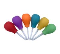 6Pcs Colorful Eyedropper Large Liquid Pipettes Children Science Educational Supply Sensory Toy Accessories for Ages 3+ Colorful Teaching Tool