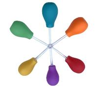 6Pcs Colorful Eyedropper Toddler Sensory Accessories Educational Toy Science Experiment Large Droppers For Kid Ages 3+ Science Experiments For Kids