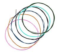 6Pcs Colorful Nylon String Normal Tension Guitar String Guitar Accessories for Classical Guitar