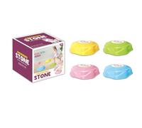 6Pcs Colorful Stepping Rocks with Anti Slip Design Promotes Physical Activity in Kids Light Up Musical Stepping Shingle
