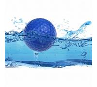 6pcs Colourful Practice Floating Golf Balls, Water Float Floater Ball, Pond or Lake Range Golf Ball, About 10% of It Sits Above Water (Dark Blue)