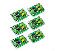 6PCS Compact Opto-Isolation Adapter Module For Driver-Level Signal Separation With Independent Input Output Ground Connections