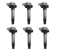6Pcs Compatible With Ford Edge Explorer F150 Flex Mustang Transit 150-350 Lincoln MKT MKX Ignition Coils 7T4E-12A375-GA 7T4E12A375GA