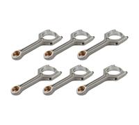 6pcs Connecting Rod 11247624615 Compatible With BMW F30 F10 | Fits 35i 40i M2 M3 M4 3.0L Turbo L6 N55 S55 Engines; Includes Pistons Rings Rods