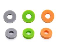 6PCS Controller Precision Rings Gamepad 3D Analog Stick Enhancement Aim Assist Motion Control Anti-Wear Anti-Drift Buffer Ring for PS5/for PS4/for XBOX/for SwitchPRO