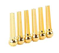 6pcs Copper Guitar Bridge Pins for Classical Guitar and Ukulele