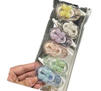 6Pcs Correction Tape Roller 19.68ft Each for Note Taking Refillable White Out for School Supplies Quiet