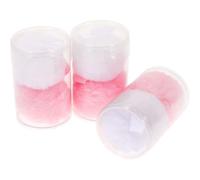 6pcs Cotton Fluffy Facial Makeup for Women and | Skin friendly feel, comfortable for daily use, round powder puff pads, tie colour sent at random