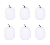 6pcs Countrysides Artificial Pumpkin Decorations for Farmhouse