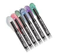 6Pcs Cream Eye Shadows Brightener Stick Makeup Set Shimmers Matte Eyeshadow Pencil Lasting Highs Pigmented Eye Makeup Cream Brightener Stick Set