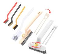 6PCS Crevice Cleaning Brush, Hard Bristle Crevice Brush, Window Groove Cleaning Tool, Multi-color Brushes
