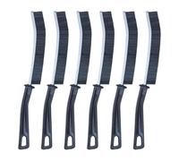 6pcs Crevice Cleaning Brush Uk, Crevice Brush for Cleaning, Magic Brush Cleaner, Hard Bristle Crevice Cleaning Brushes, Long Thin Cleaning Brushes for Small Spaces in Kitchen Bathroom Window