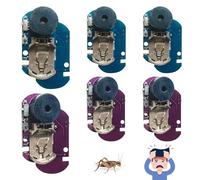 6pcs cricket noise maker Prank Device, Hidden annoying PCB pranks for adults Kids, 20 Different Sounds With Battery, Fun Joke for April Fool's Day Classroom Office School Party