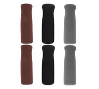 6pcs Crutch Handle Grips Nitrile Butadiene Rubber Walking Cane Wraps