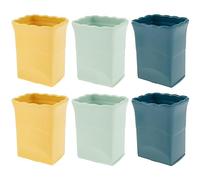 6Pcs Cup Slicer Reusable Fruit Egg Slicer Slicer with Stainless Steel Blade Mini Portable Handheld Strawberry Cutter Slicer Quickly Making Salad Kitchen Gadget