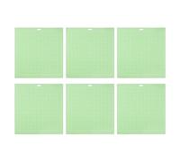6PCS Cutting Mat 12x12 Inch Green Gridded Craft Sewing Cutting Board DIY Handicraft