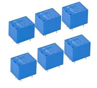 6pcs DC 12V Coil SPDT 5 Pins Mini PCB Power Relay JQC T73 JQC-3FF-S-Z