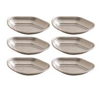 6pcs Delicate Stainless Steel Individual Sauce Bowls Efficient Dipping Bowls for Functional Use in Kitchen and Dining Home Cooking Accessories