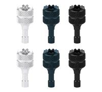 6Pcs Detachable Drone Controller Sticks Aluminum Alloy Joysticks Sticks Compatible with DJI Mini 3 Pro/Mini 4 Pro/Air 3/Mavic 3 Pro RC & RC 2 Remote Controller Accessories (Silver,Black,Blue)
