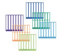 6PCS Diamond Art Ruler Tools, Diamond Dot Drill Alignment Tool Non-Slip Spot Alignment Tool Diamonds Art Ruler Round for Creative Design Painting (Colourful)