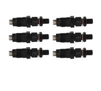 6pcs Diesel Fuel Injectors Nozzles Set Replacement Compatible for Nissan Patrol GU Y61 TD42 TD42T Car Engine Repair Accessories Parts