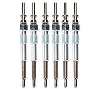 6PCS Diesel Heater Glow Plugs 12237786869, Glow Plugs Diesel, Prevent Overheating, Easy To Install, Replacement for 3 5 6 7 Series X3 X5 X6