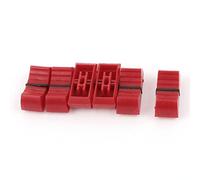 6pcs Digital Variable Resistors Audio Mixer Fader Effects Slide Switch Cap Red 4 Potentiometers x 2mm Specialised accessories