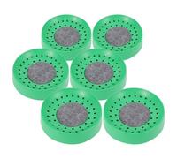 6pcs Dove Nesting Bowl for Breeding and Hatching, Plastic Green