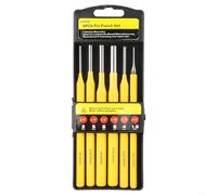 6PCS Drive Punch, Rustless And Resistant High Hardness Woodworking Punching Set Punch And Chisel Set