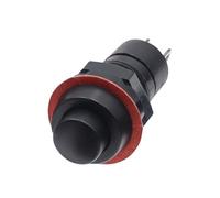 6PCS DS-213 10mm Round Miniature Push Button Switch DS-211 Momentary/Self Locking Round Button Switch Power Switch(DVP02LC-SL,Self lock)