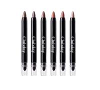 6pcs Dual-Ended Cream Eyeshadow Stick Set, Matte Professional Bright-Colored Contouring and Highlight Eyeshadow Stick, Long Lasting Cream Eyeshadow, Waterproof High Pigmented Eye Shadow (Set B)