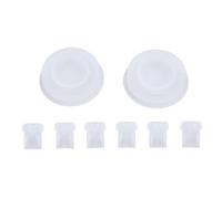 6pcs Duckbill Valves and 2pcs Silicone Diaphragm Compatible for V2 V1 Breastfeeding Pump Replacement Accessories