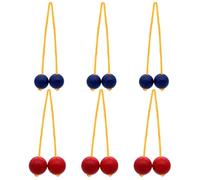 6pcs Durability Ladder Bolas for Outdoor Game Family Funs Activity for Various Weather Rope Replacement Ladder Toss Accessories