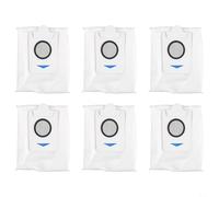 6Pcs Dust Bag Replacements for DDB030025 X2 For Omni Robot Vacuum Cleaner, Constructed for Durability and Steady Performance