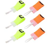 6pcs Elastic Captain Arm Band Lightweight High-visibility Polyester | Printed C Logo Emblem, Fits Different Arm Sizes, Suitable for Amateur Clubs and School Teams Competition