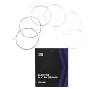 6Pcs Electric Guitar Strings .010-.046 High Carbon Steel Core 6-String Perfect Intonation Strings Replacement Rustproof